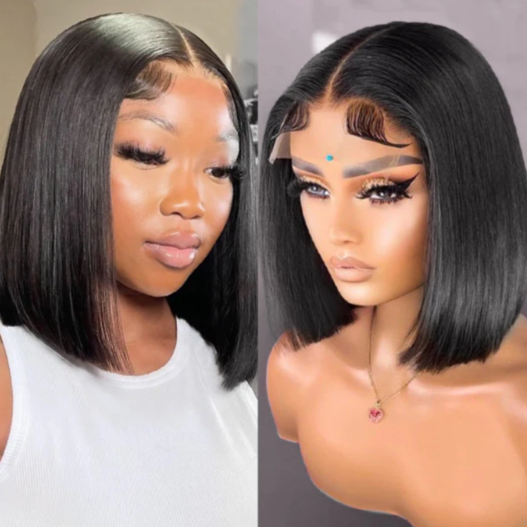 Everywigs 4x4 Closure bob Straight raw hair